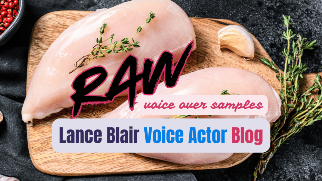 Raw Voice Over Samples