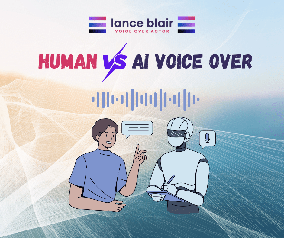 Human vs. AI Voice Over